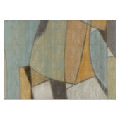 Abstracte samenstelling met gedempte kleuren snijplank (Voorkant)