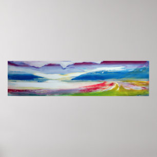 Abstracte samenstelling poster