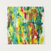 abstracte samenstelling van het schilderij van oli wandkleed (Voorkant (horizontaal))