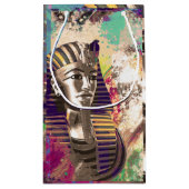 Abstracte samenstelling van King Tut Mask Klein Cadeauzakje (Achterkant)