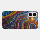 Abstracte samenstelling van kleine kleurrijke stip Case-Mate iPhone case (Achterkant (horizontaal))