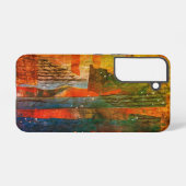 Abstracte Samsung-telefoonhoesje Samsung Galaxy Hoesje (Achterkant horizontaal)