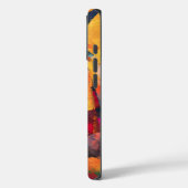 Abstracte Samurai Warrior Silhouet Case-Mate iPhone Case (Achterkant / Links)