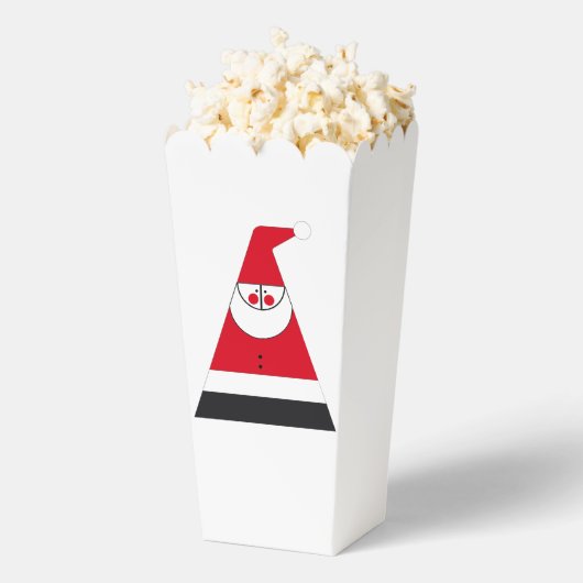 Abstracte Santa Claus Favoriete Boxen Bedankdoosjes (Popped)