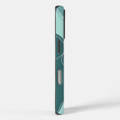 Abstracte Scallop Shells en zeewier Case-Mate iPhone Case (Achterkant / Rechts)