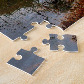 Abstracte scène . Central Park New York. Legpuzzel (Zijkant)