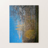 Abstracte scène . Central Park New York. Legpuzzel (Verticaal)