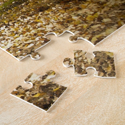 Abstracte scène . Central Park New York. Legpuzzel (Zijkant)