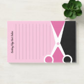 Abstracte schaar Hair Salon Post-it® Notes (Kantoor)