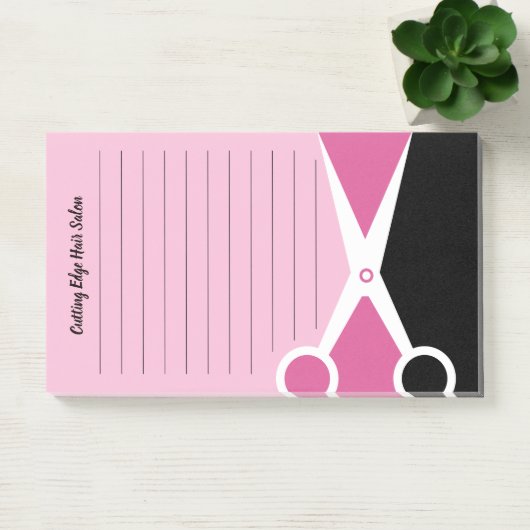 Abstracte schaar Hair Salon Post-it® Notes (Kantoor)