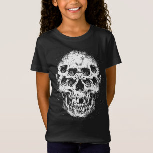 Abstracte Schedel met Meerdere Ogen T-shirt