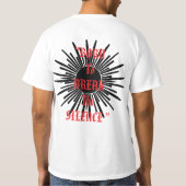 Abstracte Schedel T-shirt (Achterkant)