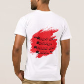 Abstracte Schedel T-shirt (Achterkant)