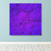Abstracte schedels Premium verpakt canvas Afdruk (Insitu (Houten vloer))