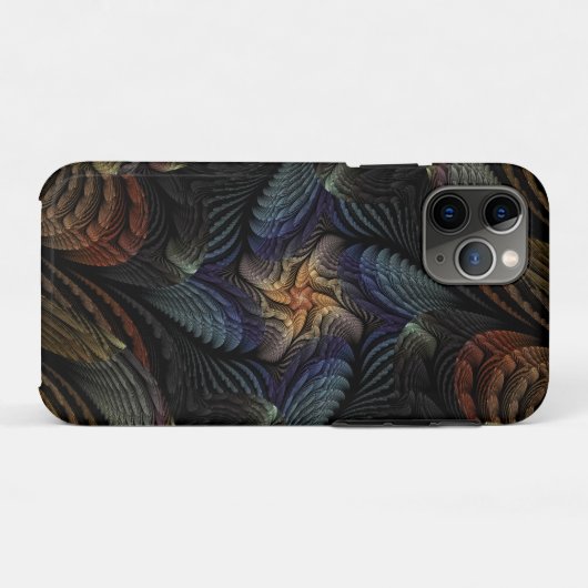 Abstracte schelpen Case-Mate iPhone case (Achterkant (horizontaal))