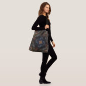 Abstracte schelpen crossbody tas (Op model)