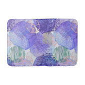 Abstracte schelpen en zandvangers badmat (Voorkant)