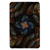 Abstracte schelpen magneet (Verticaal)