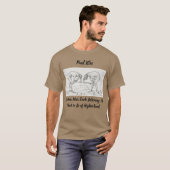 Abstracte schets Paul Klee T-shirt (Voorkant volledig)