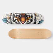Abstracte schets tijger in het water persoonlijk skateboard (Horizontaal)