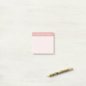 Abstracte Schetslijnen Gepersonaliseerd | Antieke Post-it® Notes (Op bureau)