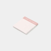 Abstracte Schetslijnen Gepersonaliseerd | Antieke Post-it® Notes (Schuin)