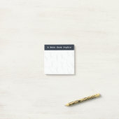 Abstracte Schetslijnen Gepersonaliseerde Diepe Hou Post-it® Notes (Op bureau)