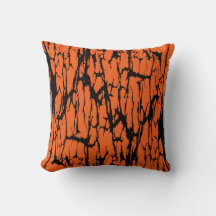 Abstracte scheuren in verweerde oranje zwarte patr