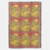 Abstracte-schijfbalket Deken (Voorkant Verticaal)