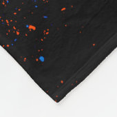 Abstracte schilderachtergrond voor kleurrijke wate fleece deken (Hoek)