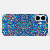 Abstracte schilderbloemen, met een kleur, Case-Mate iPhone case (Achterkant (horizontaal))