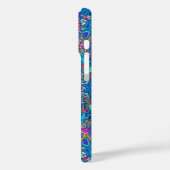 Abstracte schilderbloemen, met een kleur, Case-Mate iPhone case (Achterkant / Links)