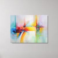 Abstracte schilderende moderne kunst