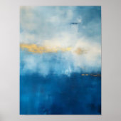 Abstracte Schilderij, Moderne Abstracte Galerij Mu Poster (Voorkant)