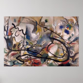 Abstracte schilderijen uit Kandinsky Poster (Voorkant)