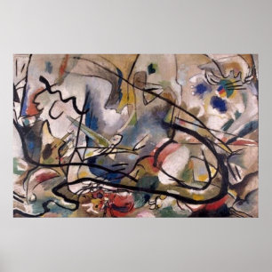 Abstracte schilderijen uit Kandinsky Poster