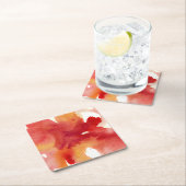 Abstracte schilderijen voor waterverf kartonnen onderzetters (Insitu)