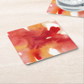 Abstracte schilderijen voor waterverf kartonnen onderzetters (Schuin)