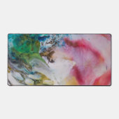 Abstracte schilderijwas bureaumat (Voorkant)