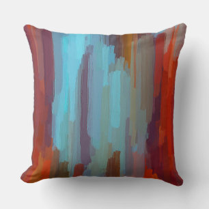 Abstracte schilderkleuren #15 kussen