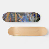 Abstracte schilderkleuren #16 persoonlijk skateboard (Horizontaal)