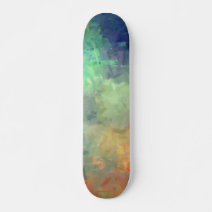 Abstracte schilderkleuren #18 persoonlijk skateboard