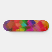 Abstracte schilderkleuren #3 persoonlijk skateboard (Horizontaal)