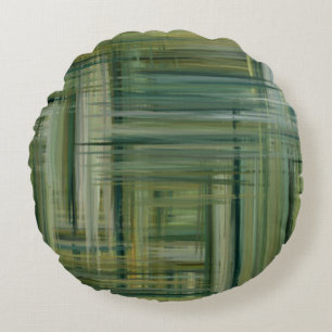 Abstracte schilderkleuren #88 rond kussen