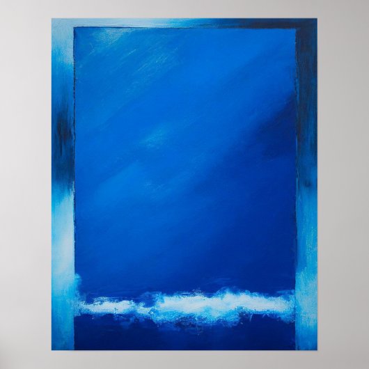 Abstracte schilderkunst, Abstracte moderne kunst w Poster (Voorkant)