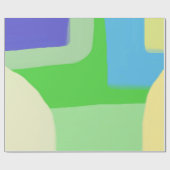 abstracte schilderkunst cadeaupapier (Vlak)