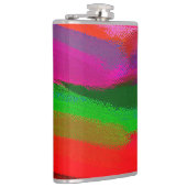 Abstracte schilderkunst heupfles (Rechts)