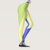 abstracte schilderkunst leggings (Rechts)