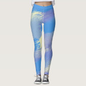 abstracte schilderkunst leggings (Voorkant)