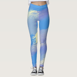 abstracte schilderkunst leggings